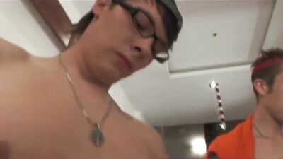 Bareback Birthday Fuck Fest: Hot Boys Love Oral Cum Shots