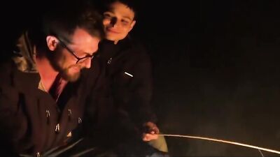 Camping Scary Stories: Dad and Son Bareback Adventure!