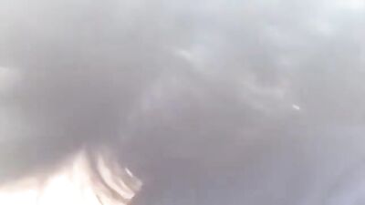 18 Year old student swallowing a load in Car