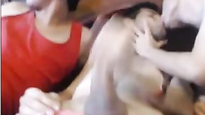 Gay Porn Triple Threat: Action Cum Shots Group Sex