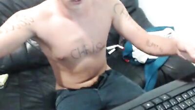 Deanxl Cumshot: Blonde Boys Explosive Finish!