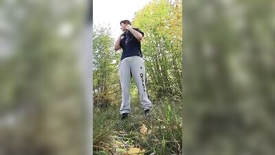 Straight Outside Jo: Solo Gay Porn Video - Male Nudity and Masturbation!