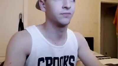 Straight guys having fun