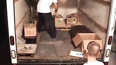 Hot Bareback in the Delivery Truck (Gay Porn)