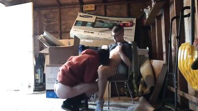Gay Garage Fucking: Raw and Rough Action Amature Bareback