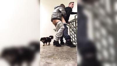 Stairwell Stories: Boyfriends Barebacking in the Stairwell