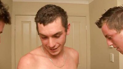 Horny Australian Straight Boys Try Gay Porn for the First Time