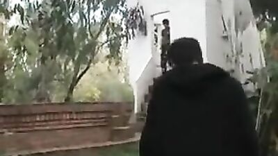 Bareback Cum Shots Latino: Guard Takes A Break in the Hot Latin Heat