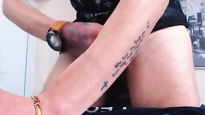 Shy Romanian Guy Masturbating: Gay Web-Cam Amateur Solo Action