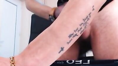 Shy Romanian Guy Masturbating: Gay Web-Cam Amateur Solo Action