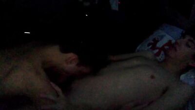 Gangbang with Three 18 Year Old Boyfriends - Amateur Web-Cam Action