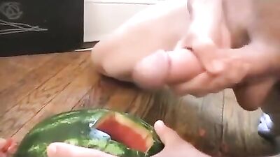 Filling Pumpkins with Cum! Hot Boy Porn!