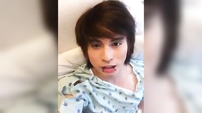 Twink in a Hospital Needs a Sponge Bath