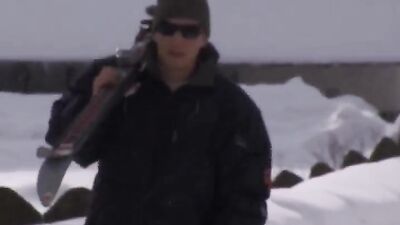 Snowy Twink Bareback Cumshot Extravaganza!