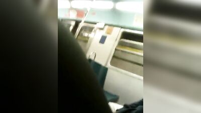 Action Black Public Outside: What A Ride - Gay Porn Video!