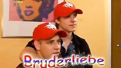 German Brotherlove: Raw Bareback Threesome with German Twinks