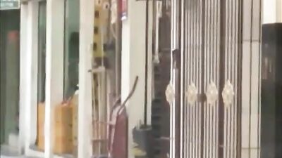 Pizza Twink Cums Hard in Interracial Action!