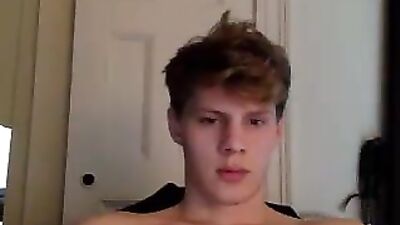 Gay Cumshot Amateur Solo: Web Cum in the City