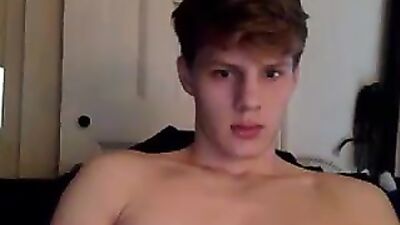 Gay Cumshot Amateur Solo: Web Cum in the City