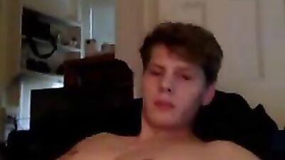 Gay Cumshot Amateur Solo: Web Cum in the City