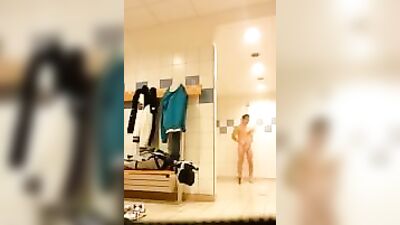 French Soccer Team: Voyeur Straight Boys Fun - Old Video