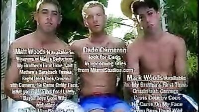 Gay Porn 3some Poolside Cocksucking & Fucking Adventure!