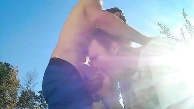 Outdoor Sex Adventure - Oral & Anal Fun in the Sun!