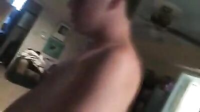 Teen gets daddy dick - Dad & Boy Anal Action