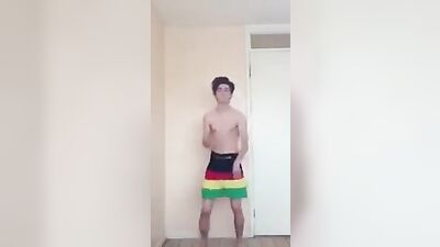 Big Cocks Solo Straight Boys: Brit Teen Twink Bounces to the Beat!