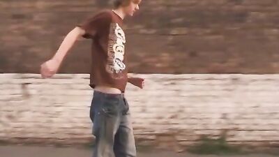 Gay Skate Bareback Play - Action Ass Tagged Teach Me Trick!