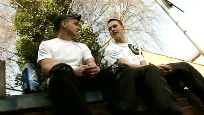 Bored brit lads find something fun to do