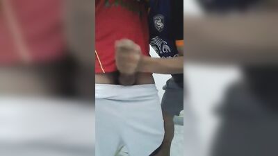 Soccer buddy helping hand