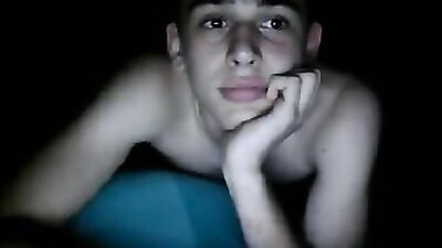 Small Handjob In The Dark - Cum Shots And Solo Action