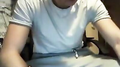 Young and Alone - Cum Shots Handjob Solo (Gay Porn)