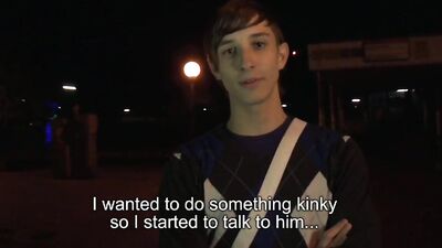 Horny boys meet & wank 058