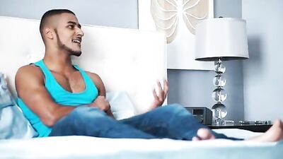 Raw Threesome: Exploring Male Desires with Two Hunks!