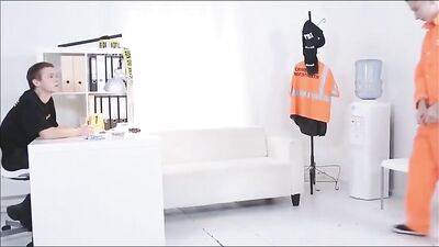 Sweet bare boy & police 092