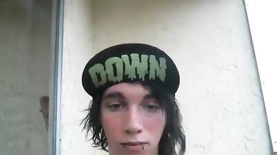 Cameltoed Femboy: Big Cocks Web-Cam Adventure!