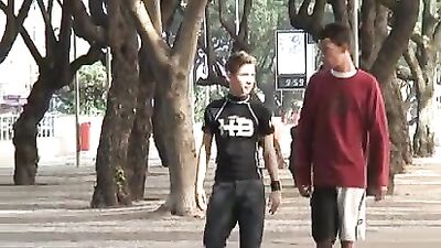 Big Fat Latin Cock in Litlle Twink's Tight Pussy