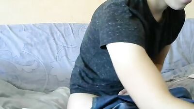 Fat Cock Wank in Jeans: Hot and Steamy Gay Porn Video
