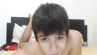 Pretty Boys Home Fun: Cum Shots & Handjob Latino Delight