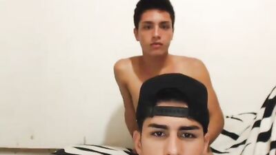 Blondi699 Sucks His Best Friends Cock - Gay Twinks Romping in the Woods