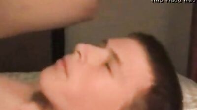 Self suck and with cum