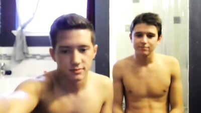 Gay Pornstars at Home: Hardcore Bareback Web-Cam Action!