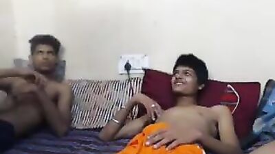 Sweet boy and hung hunk