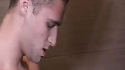 In The Shower - Exposed Bareback Cumshots - Old Video =============================== ------------------------