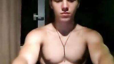 Raw Muscle Boys: Solo Sex Explosion - Amateur Gay Porn Video!