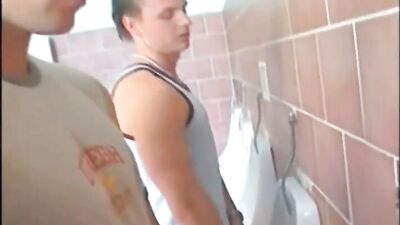 Gay School Toilets Action Ass Play Cum Shots - Only For Men