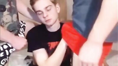 Andreyvecums Gay Porn Video: Sensual Threesome with Muscular Guys