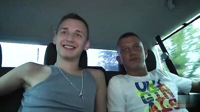 Horny Boys Fuck in Car 279 - A Gay Porn Video featuring Oral Cum Shots and Big Cocks!